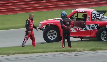Impactante vuelco de Augusto Scalbi en la final del TC2000