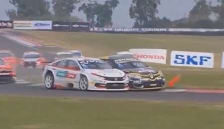 Polémica en el sobrepaso de Pernía a Risatti en Paraná