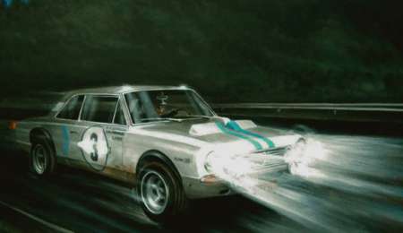 La historia del pintor de automovilismo