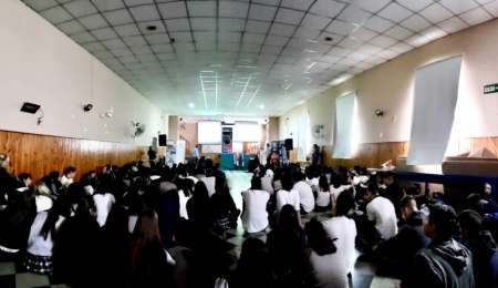 Súper TC2000 va a la Escuela pasó por el Instituto Don Orione