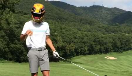 Hamilton y Curry en duelo de golf