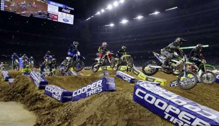 Supercross en Houston: Jason Anderson se lleva la victoria en la segunda fecha