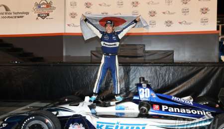 Takuma Sato ganó en IndyCar