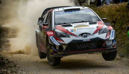 Ott Tanak ganó la primera etapa en España