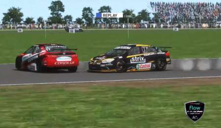 El Súper TC2000 eSport repitió ganador en un final polémico