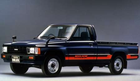 Todas las generaciones de la Toyota Hilux