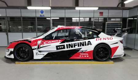 Prueba de Toyota en el Cabalén