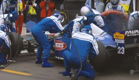 Los peores pit stop de la F1 con un argentino como protagonista