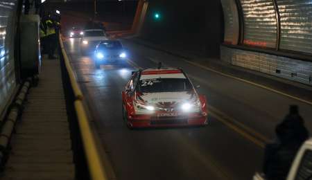 Súper TC2000 en el túnel subfluvial