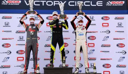 Santiago Urrutia debutó con podio