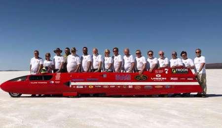 La mujer más rápida sobre dos ruedas se accidenta a 480 kph