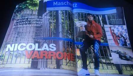 Nico Varrone: de la Fórmula a la revista GENTE