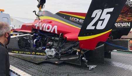 Fuerte golpe de Nico Varrone en Donington