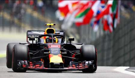 Verstappen dominó el primer ensayo en Brasil