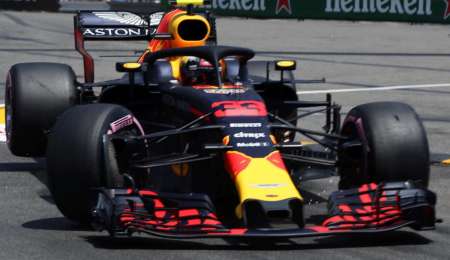 El golpe que no dejó clasificar a Verstappen