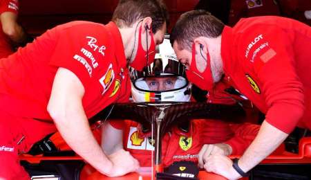 Sebastian Vettel se lo está bancando "como un señor"