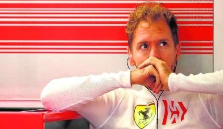 Vettel dijo que la Ferrari era inestable