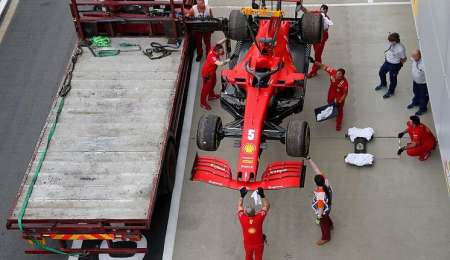 Ferrari podría cambiar el chasis de Vettel