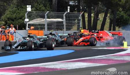 Disparan contra Vettel