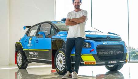 El DT de fútbol que correrá en el Rally Mundial