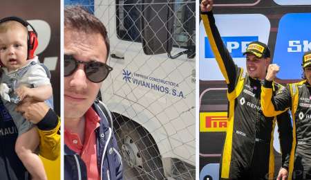 Del podio a una obra de construcción