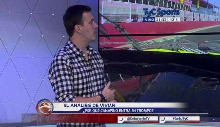 Canapino desafió a Vivian