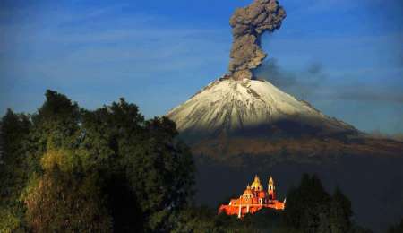 Un volcán alerta a la F1
