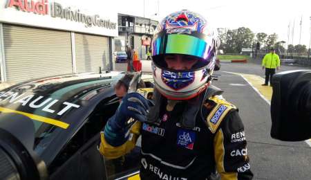 Santero marcó el ritmo del segundo entrenamiento