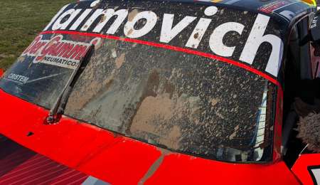 Werner corrió la serie en La Pampa sin visión