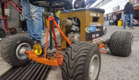 Un cajón de cerveza motorizado