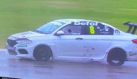 Victoria de Cornejo en la segunda de la Fiat