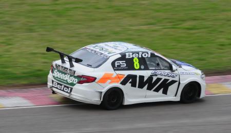 Walter Hernández hizo la pole entre los históricos de la Fiat Competizione