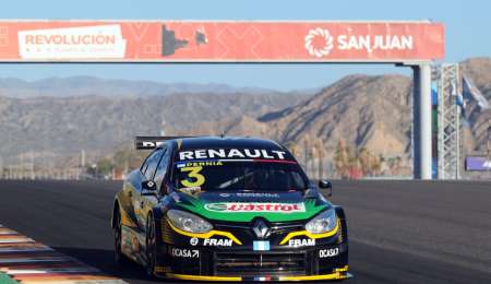 Pernía se quedó con el entrenamiento en San Juan