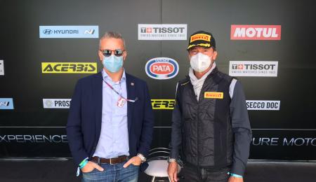 Directivos de Pirelli presentes en el WorldSBK 
