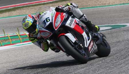 WorldSuperbike: Tati Mercado quinto en la FP1 de Donington Park