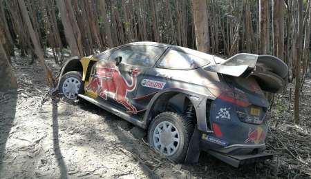 El abandono de Ogier en Portugal fue a "raíz" de un árbol