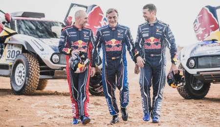 Sainz, Peterhansel y Despres correrán el Dakar con Mini