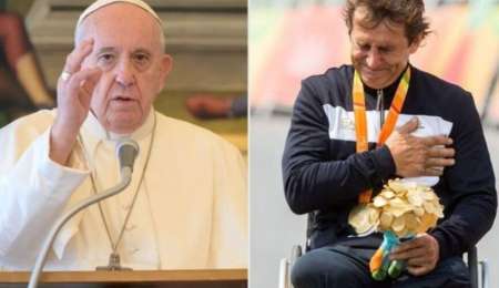 El Papa Francisco escribió una carta a Zanardi