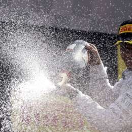 El exorbitante precio de la botella de champagne en la F1