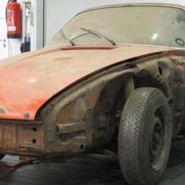 La restauración de un Porsche 901 en fotos