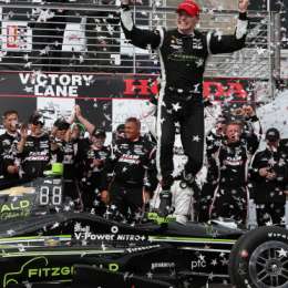 Triunfo de Newgarden en Alabama