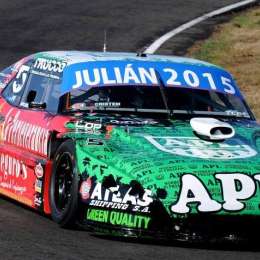 Ebarlín adelante en TC Pista