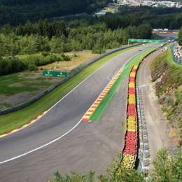 Spa agrega grava a la curva del accidente de Hubert 