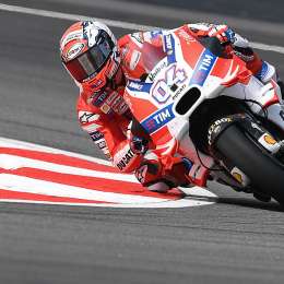 Dovizioso marcó la pole en Malasia