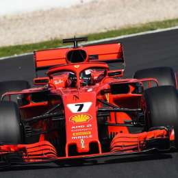 Raikkonen termina la pretemporada arriba en Barcelona