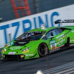 Podio y victoria en Lausitzring