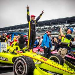 Simon Pagenaud ganó en el aperitivo de las "500 millas"