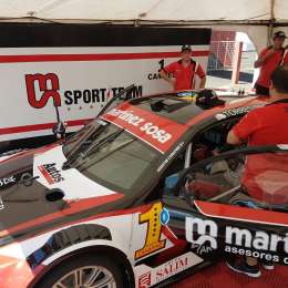 Arrancó el TRV6 con Canapino adelante