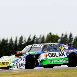 Mazzacane voló en La Plata y tiene la pole provisoria