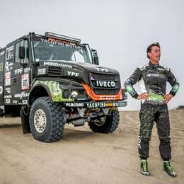 Villagra quedó segundo en la segunda jornada del Dakar